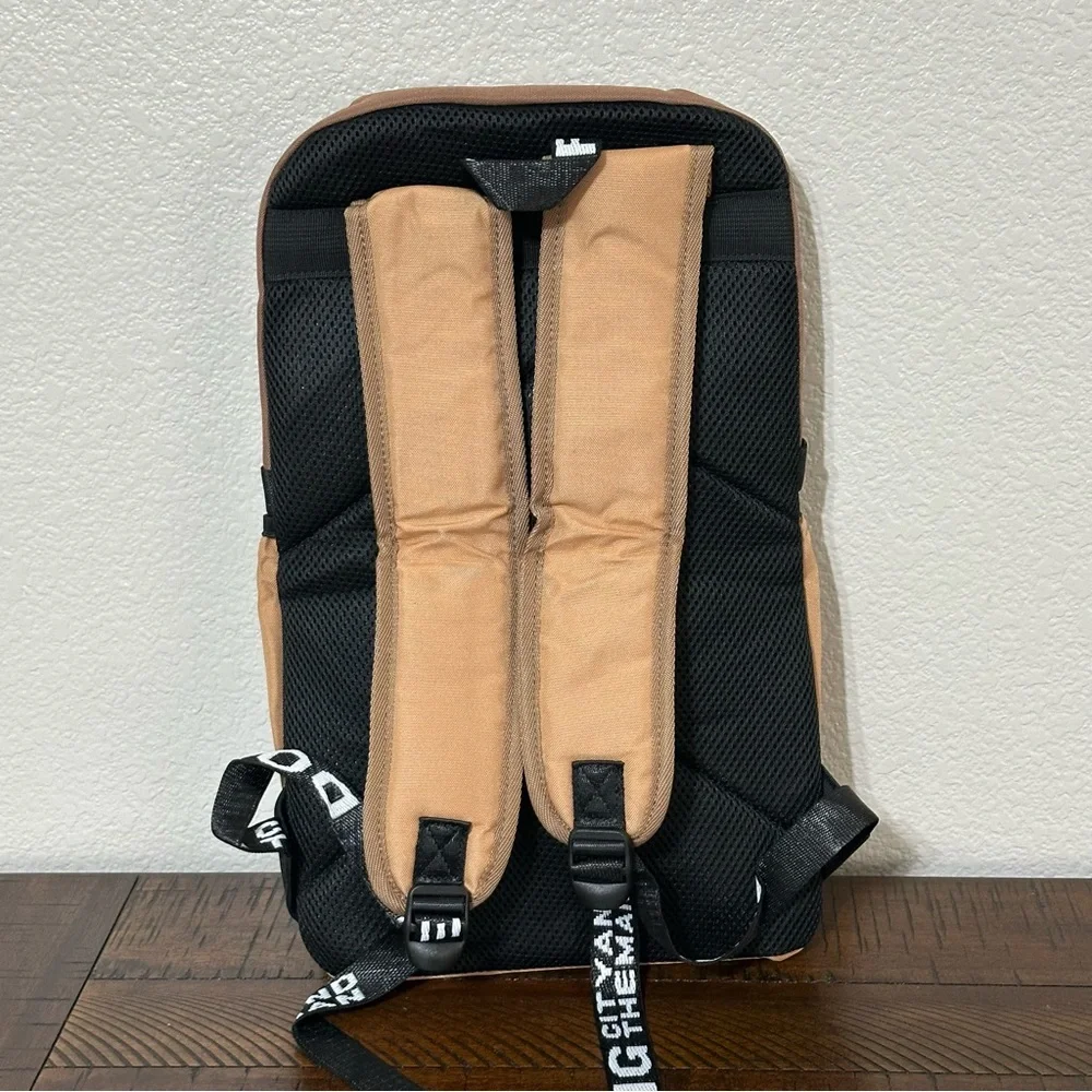 Capybara Versatile Backpack Adjustable Strap Travel Computer Bag Unisex, Brown
